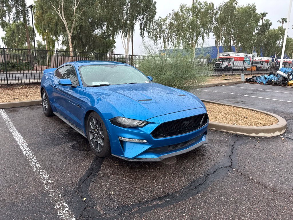 Used 2019 Blue Metallic Ford GT image 3