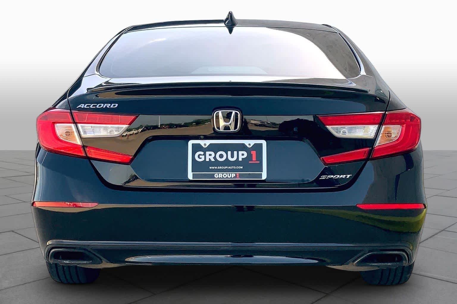 Used 2019 Crystal Black Pearl Honda Sport 1.5T image 5