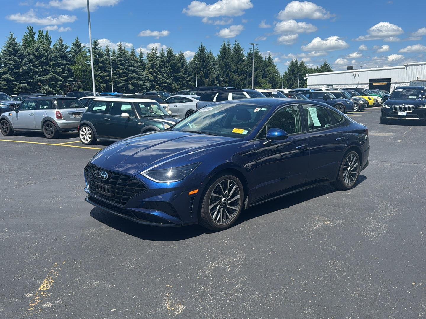 Used 2021 Stormy Sea Hyundai Limited image 7