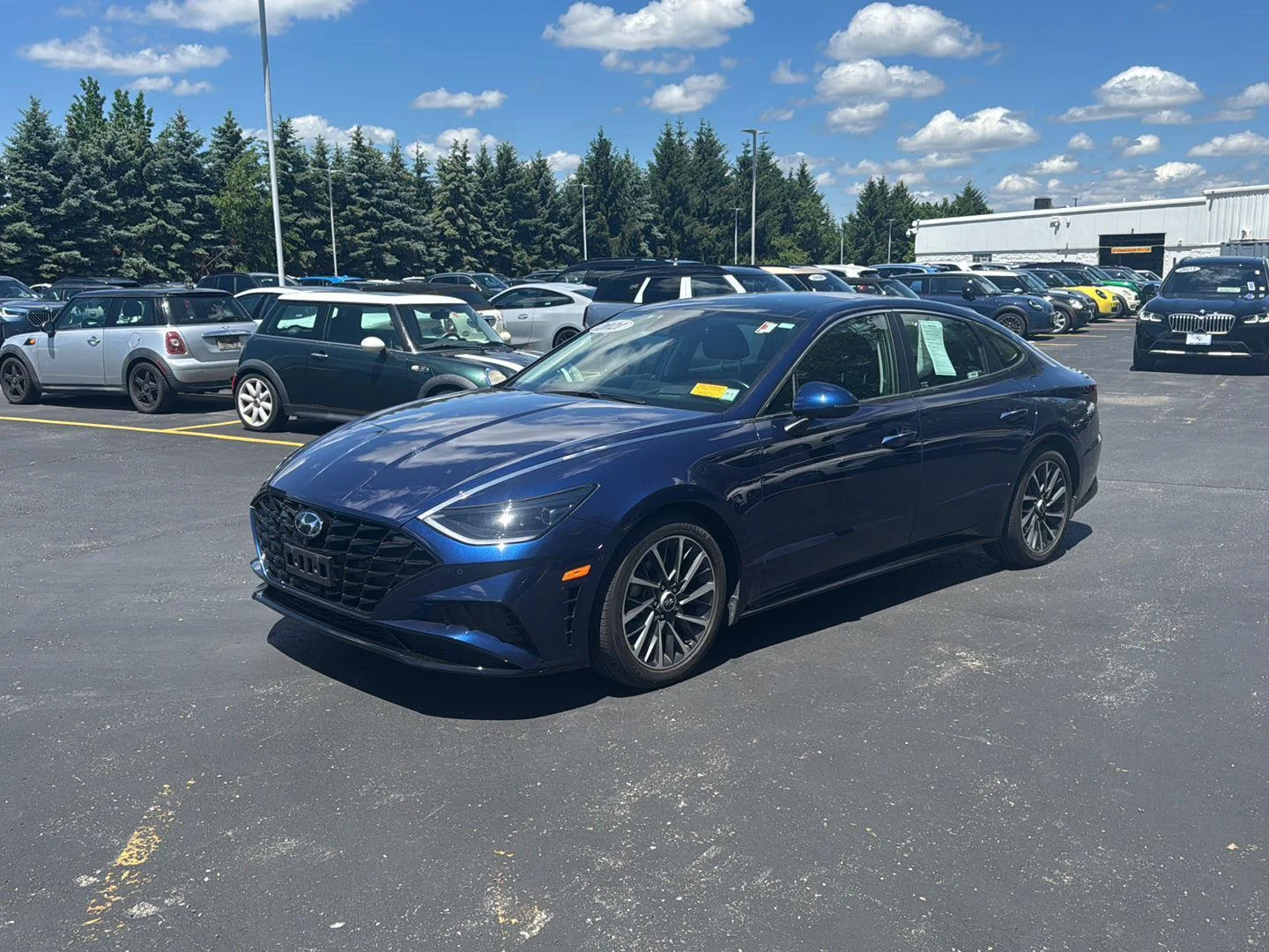 Used 2021 Stormy Sea Hyundai Limited image 7