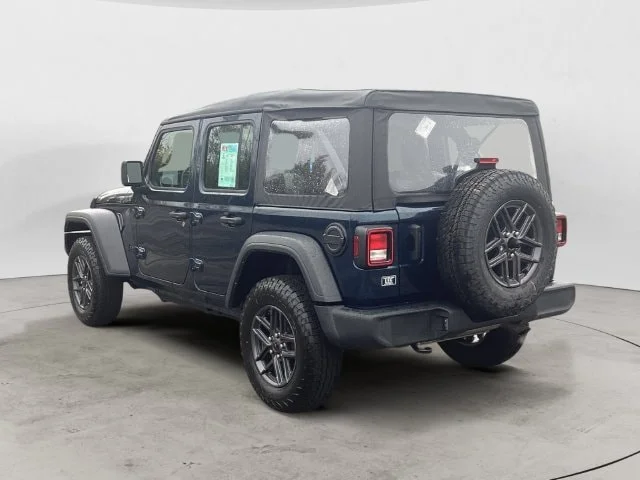 Certified Used 2025 Blue Pearl Jeep Sport image 3