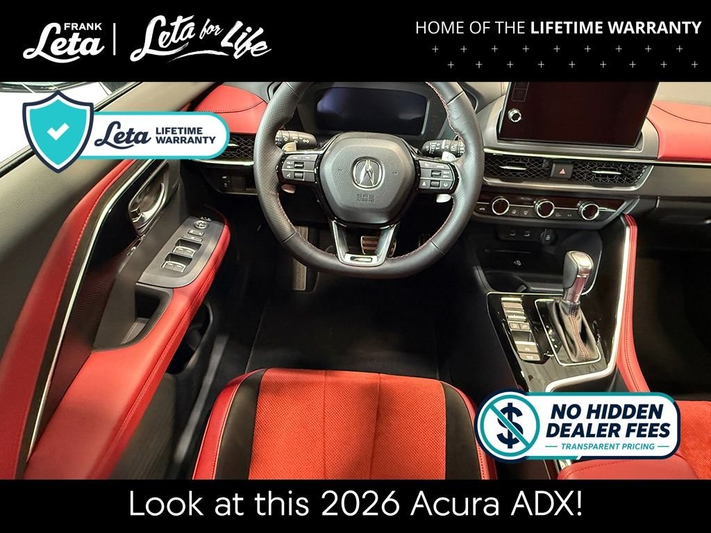 New 2026 Crystal Black Pearl Acura w/A-Spec Package image 20