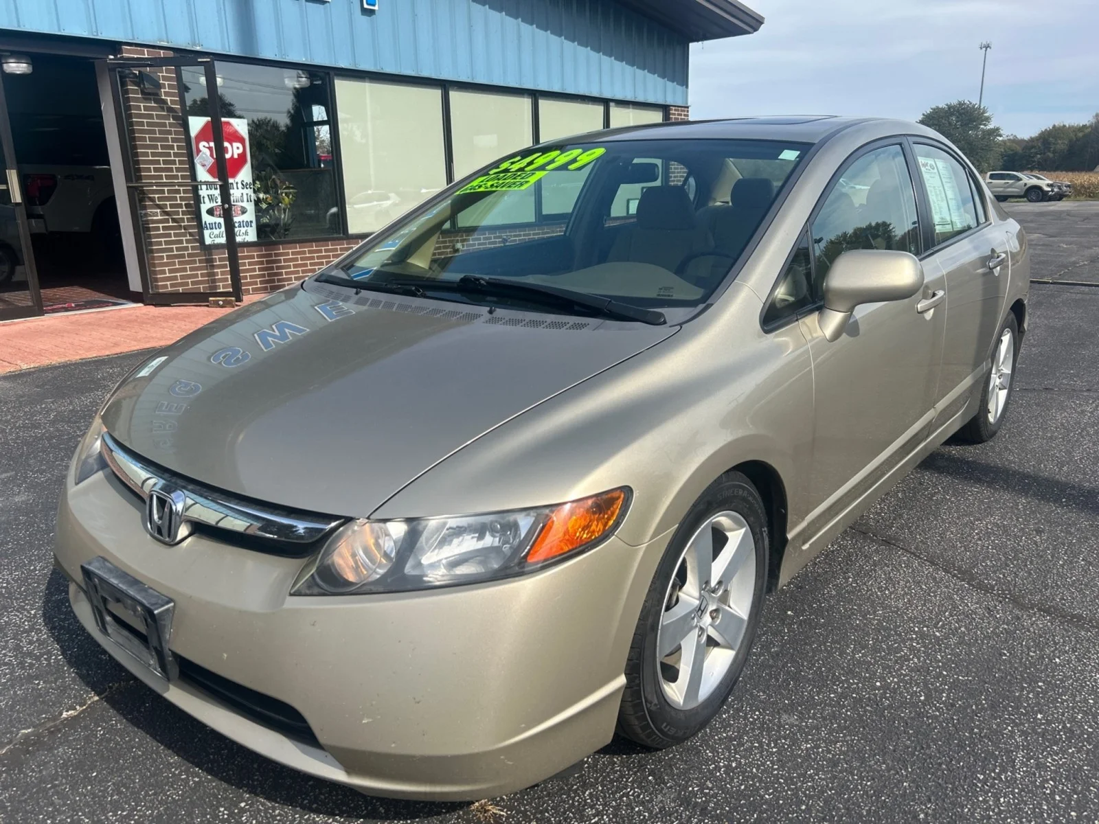 Used 2007 Honda Civic EX with VIN 1HGFA16847L094971 for sale in Conneaut, OH