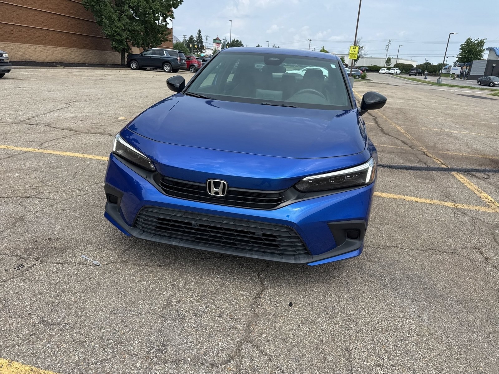 Certified Used 2023 Aegean Blue Metallic Honda Sport image 13
