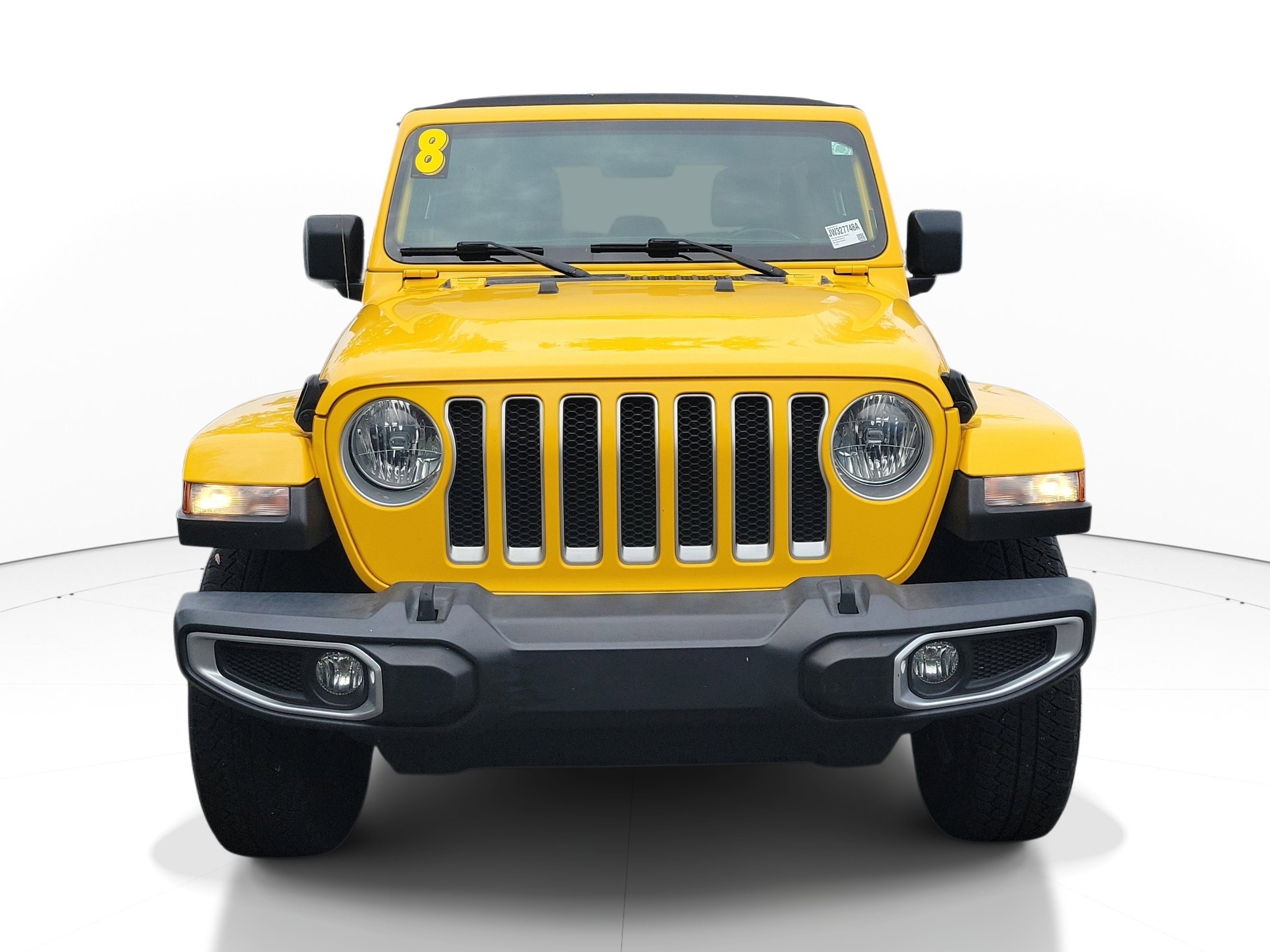 Used 2018 Hellayella Clearcoat Jeep Sahara image 2