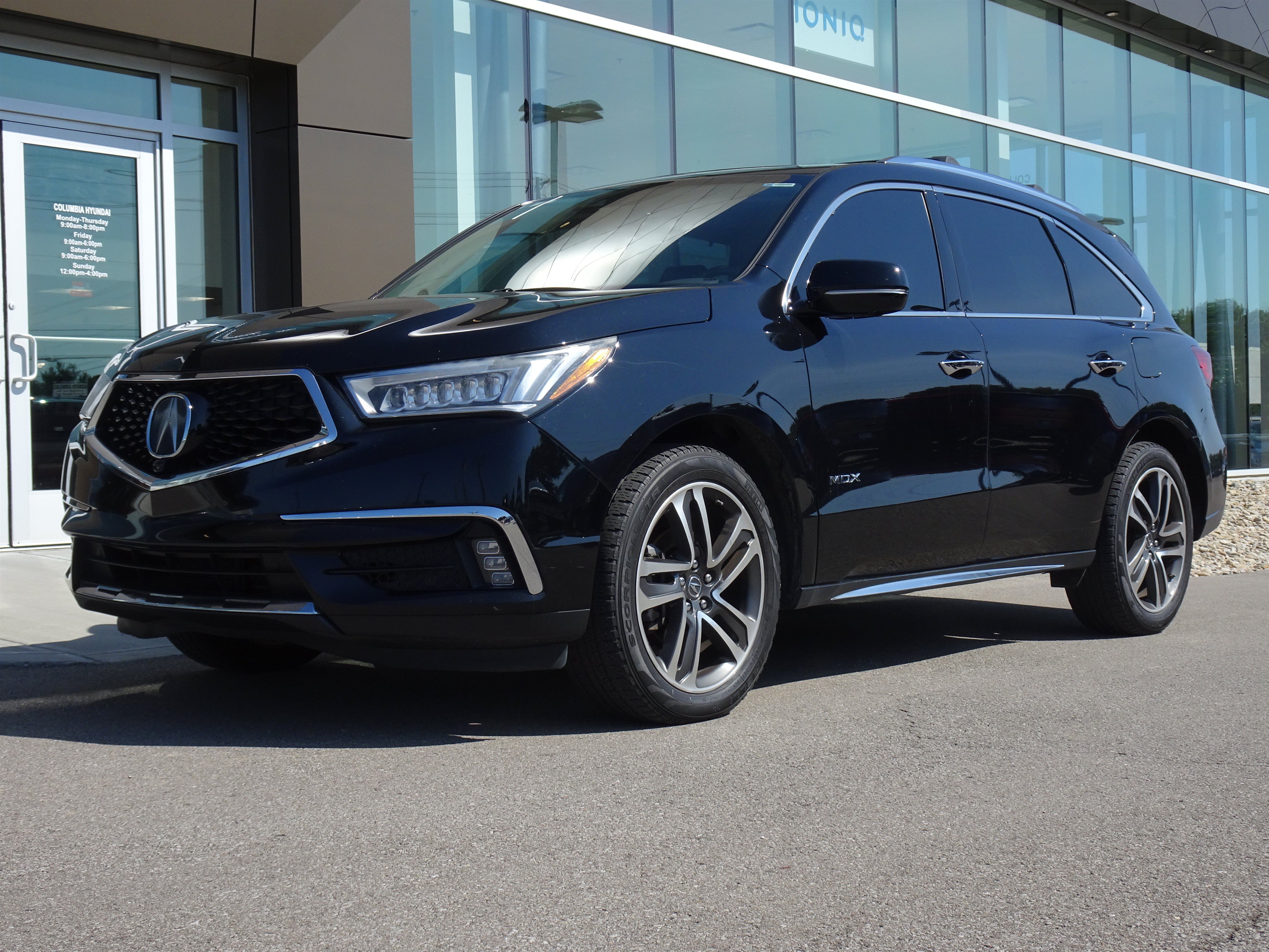 Used 2017 Black Copper Pearl Acura w/Advance/Entertainment Pkg image 1