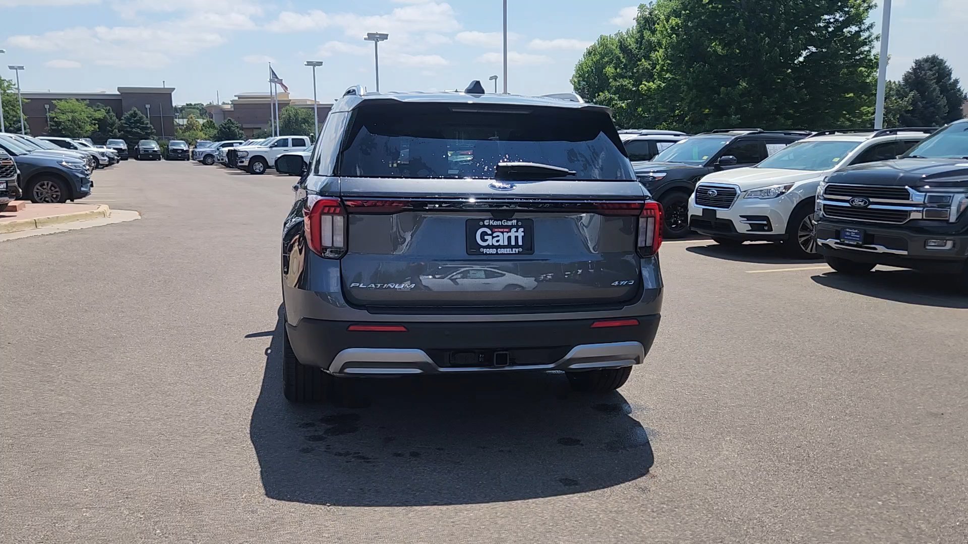 New 2026 Carbonized Gray Metallic Ford Platinum image 4