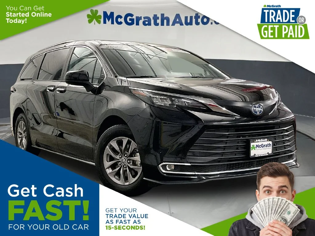 Certified Used 2024 Black Toyota XLE image 1