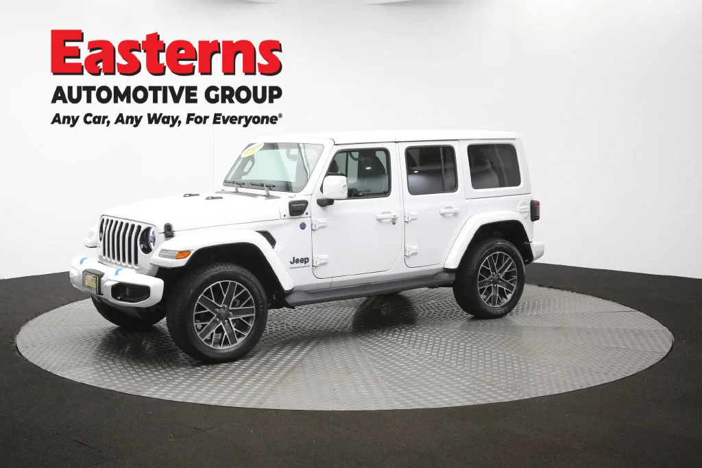 Used 2023 White Jeep Sahara 4xe image 58