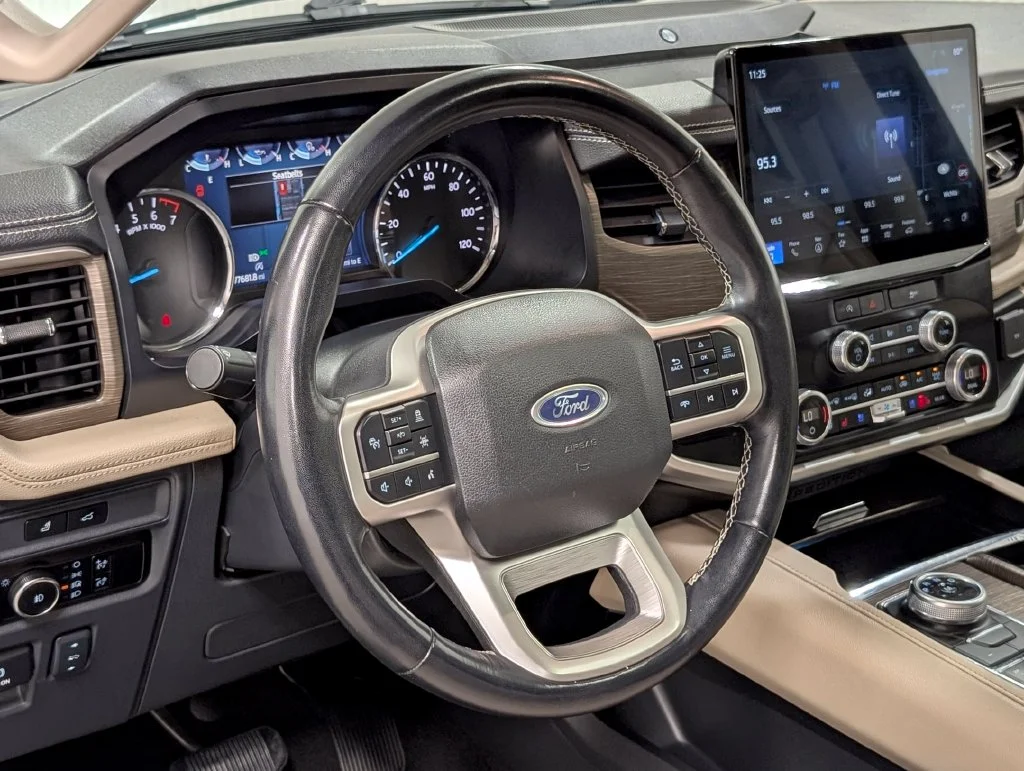 Certified Used 2024 Agate Black Metallic Ford Limited image 11
