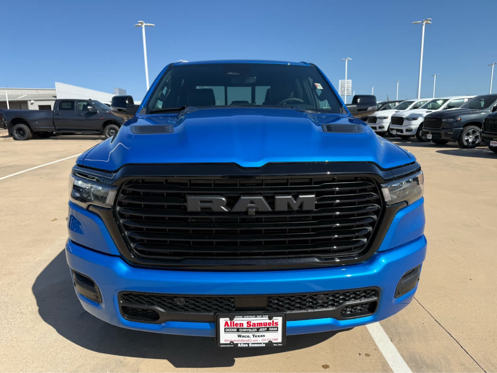 New 2026 Hydro Blue Pearlcoat Ram Laramie image 3