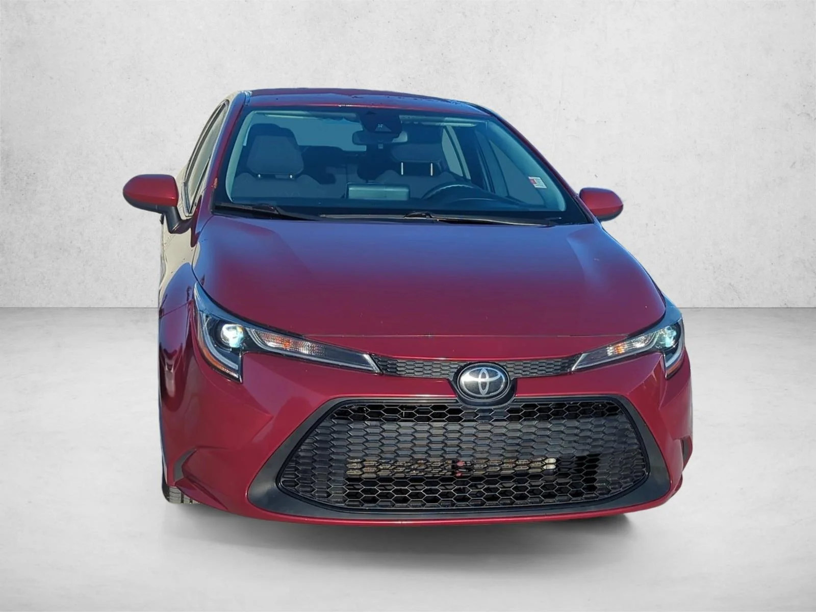 Used 2022 Ruby Flare Pearl Toyota LE image 2
