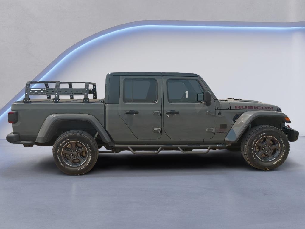 Used 2021 Granite Crystal Metallic Clearcoat Jeep Rubicon image 7