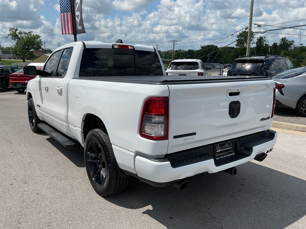 Used 2022 Bright White Clearcoat Ram Big Horn image 8