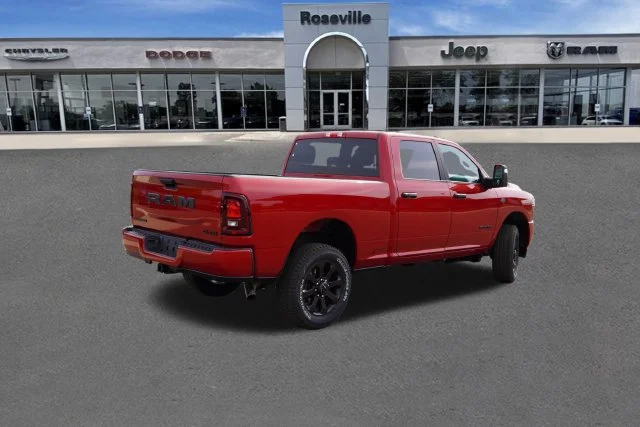 New 2027 Molten Red Pearl-Coat Exterior Paint RAM Big Horn image 3