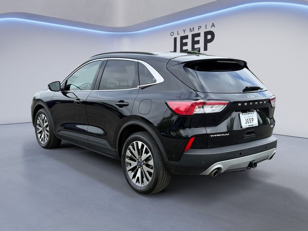 Used 2020 Black Ford Titanium image 3