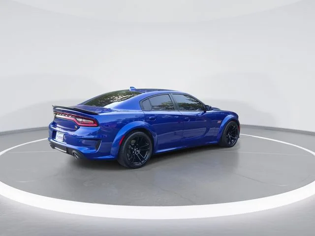 Used 2021 Blue Dodge R/T Scat Pack Widebody image 8