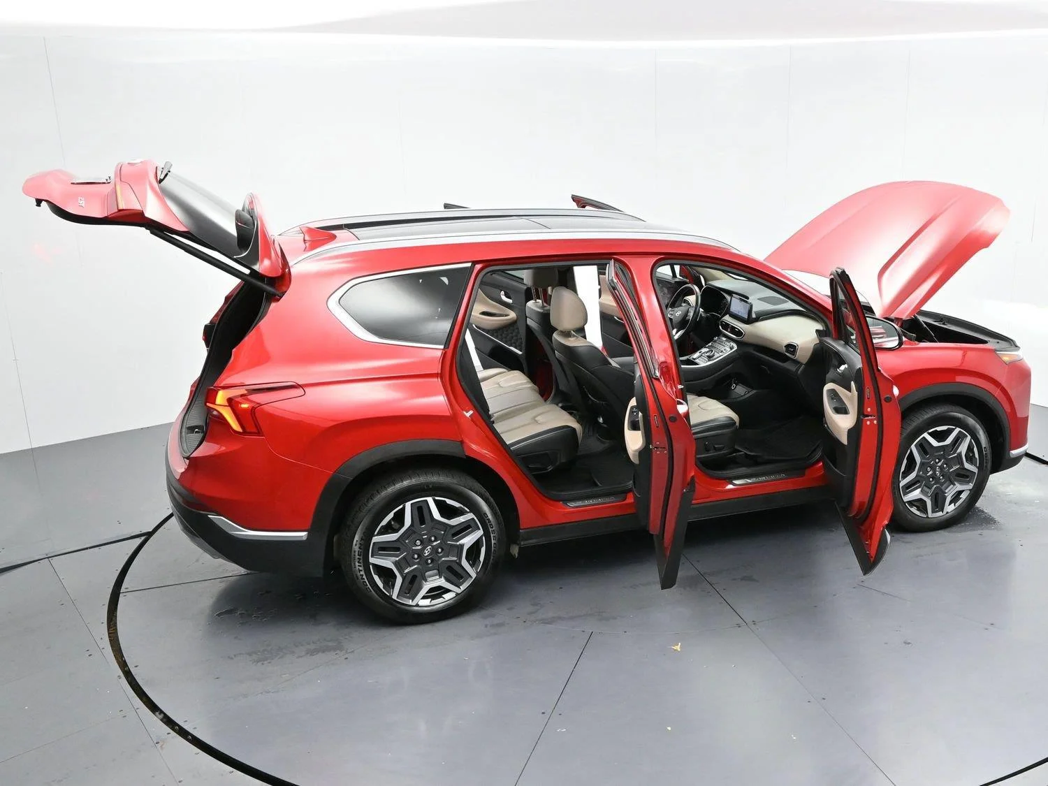 Used 2021 Calypso Red Hyundai Limited image 46