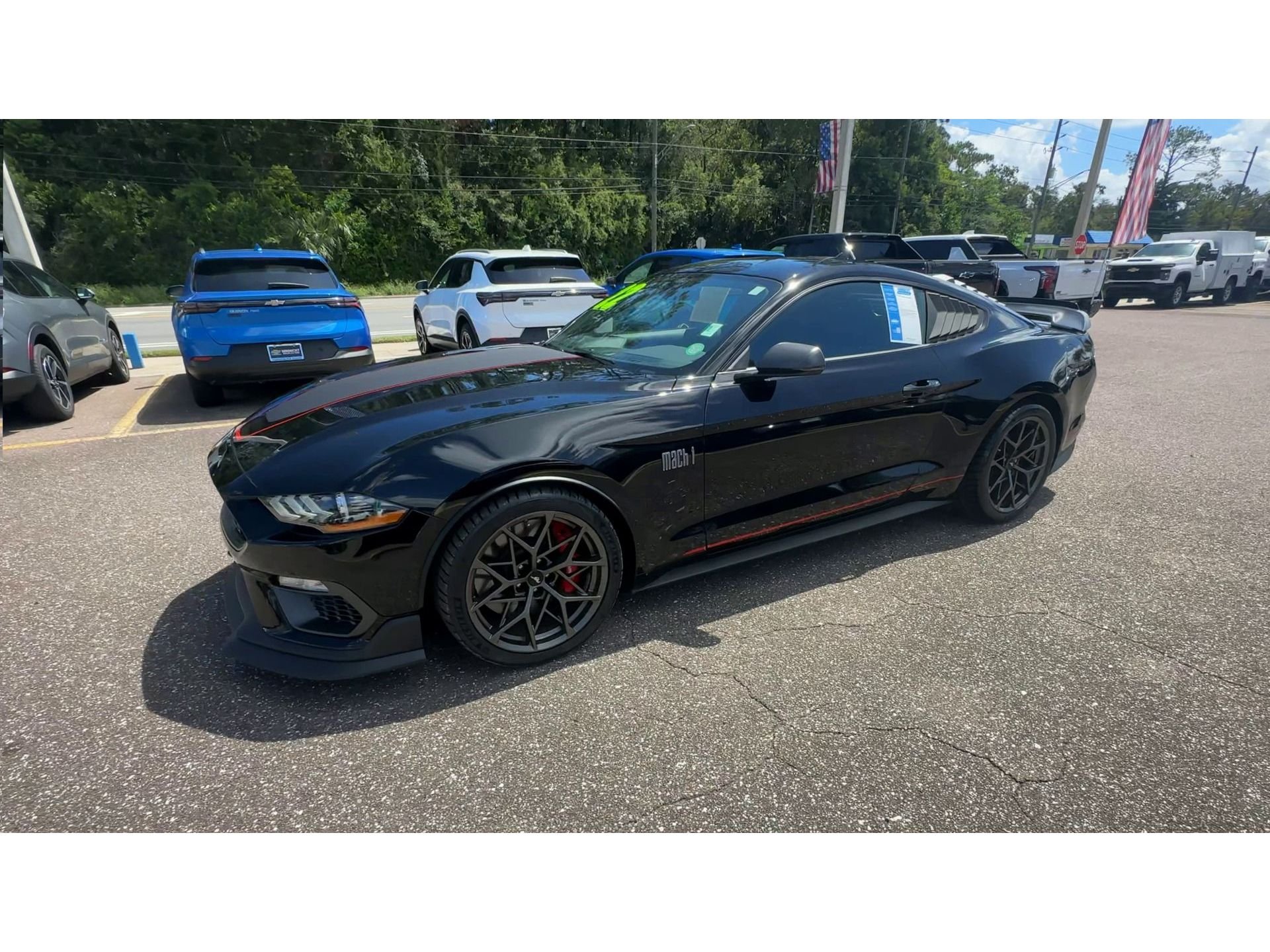 Used 2022 Black Ford Mach 1 image 6