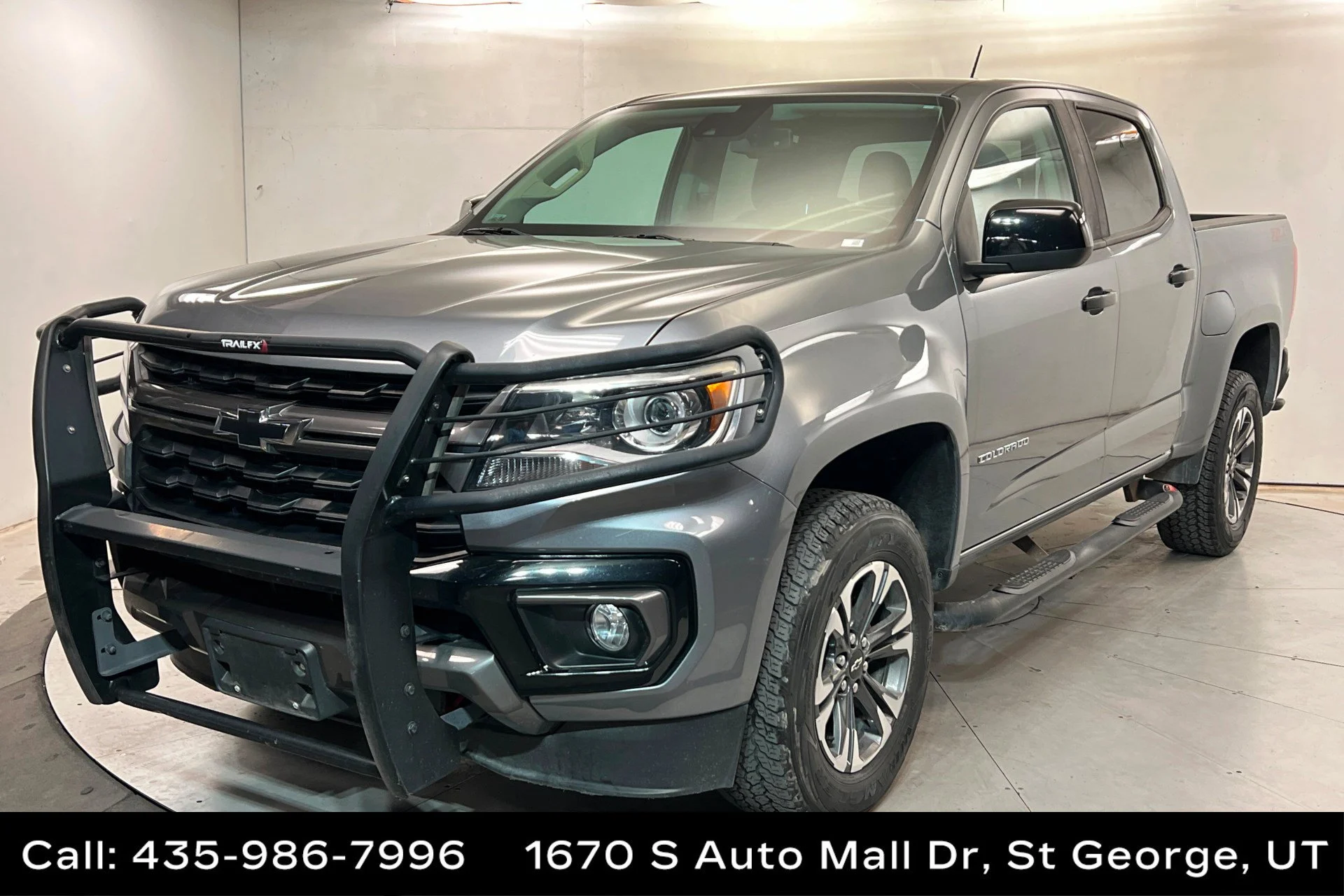 Used 2021 SATIN STEEL METALLIC Chevrolet 4WD Z71 image 1