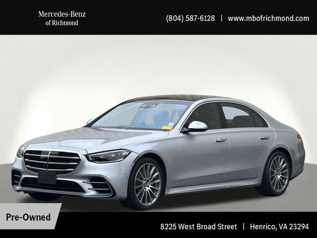 Certified Used 2022 Silver Mercedes-Benz S 500 image 1