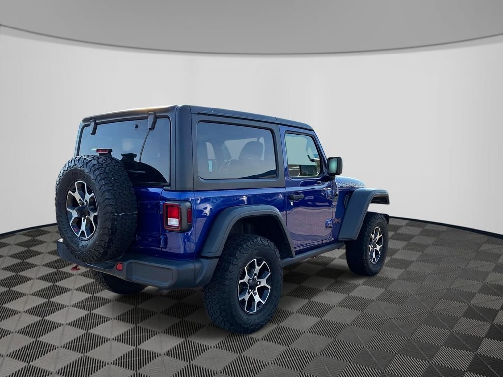 Used 2020 Blue Jeep Rubicon image 7