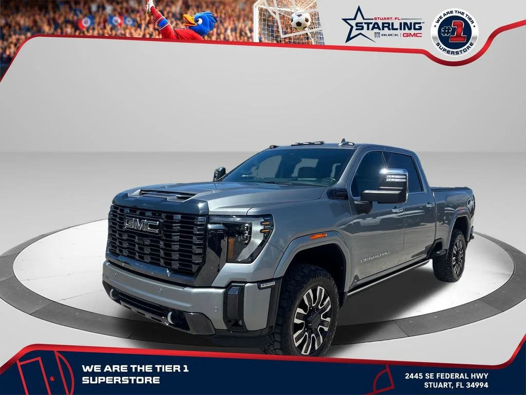 Used 2024 Sterling Metallic GMC Denali Ultimate image 1