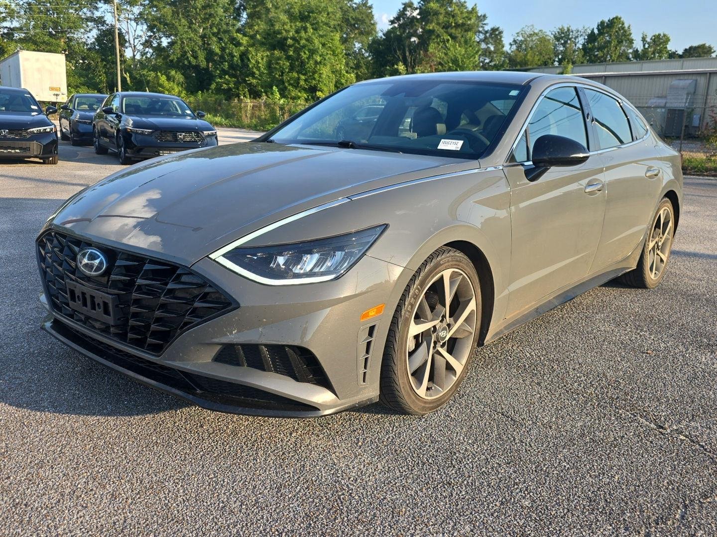 Used 2021 Hampton Gray Hyundai SEL Plus image 7