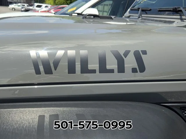 Used 2021 Gray Jeep Unlimited Willys image 3
