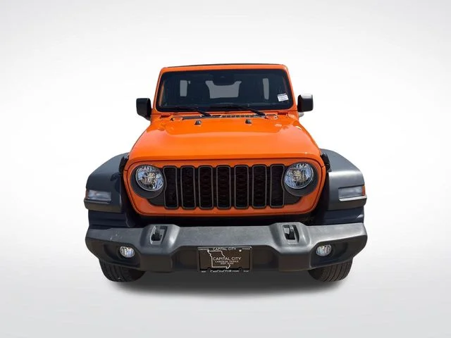 Certified Used 2025 Orange Jeep Sport S image 2