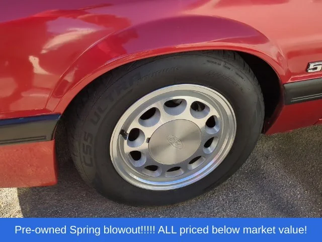Used 1986 Red Ford GT image 8