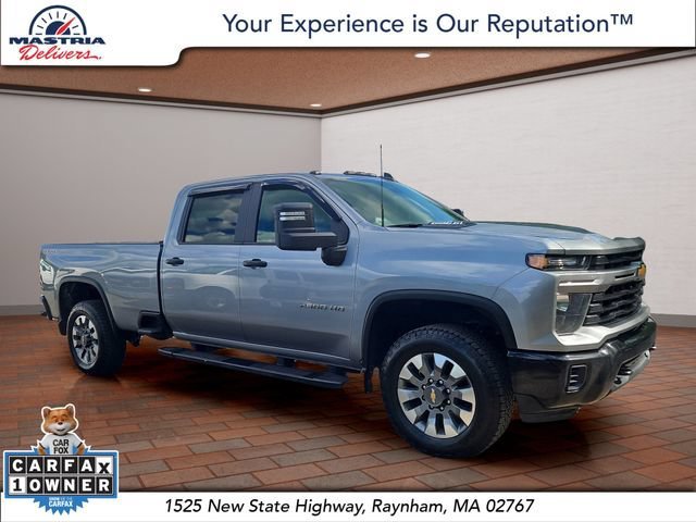 Used 2025 Sterling Gray Metallic Chevrolet Custom image 1