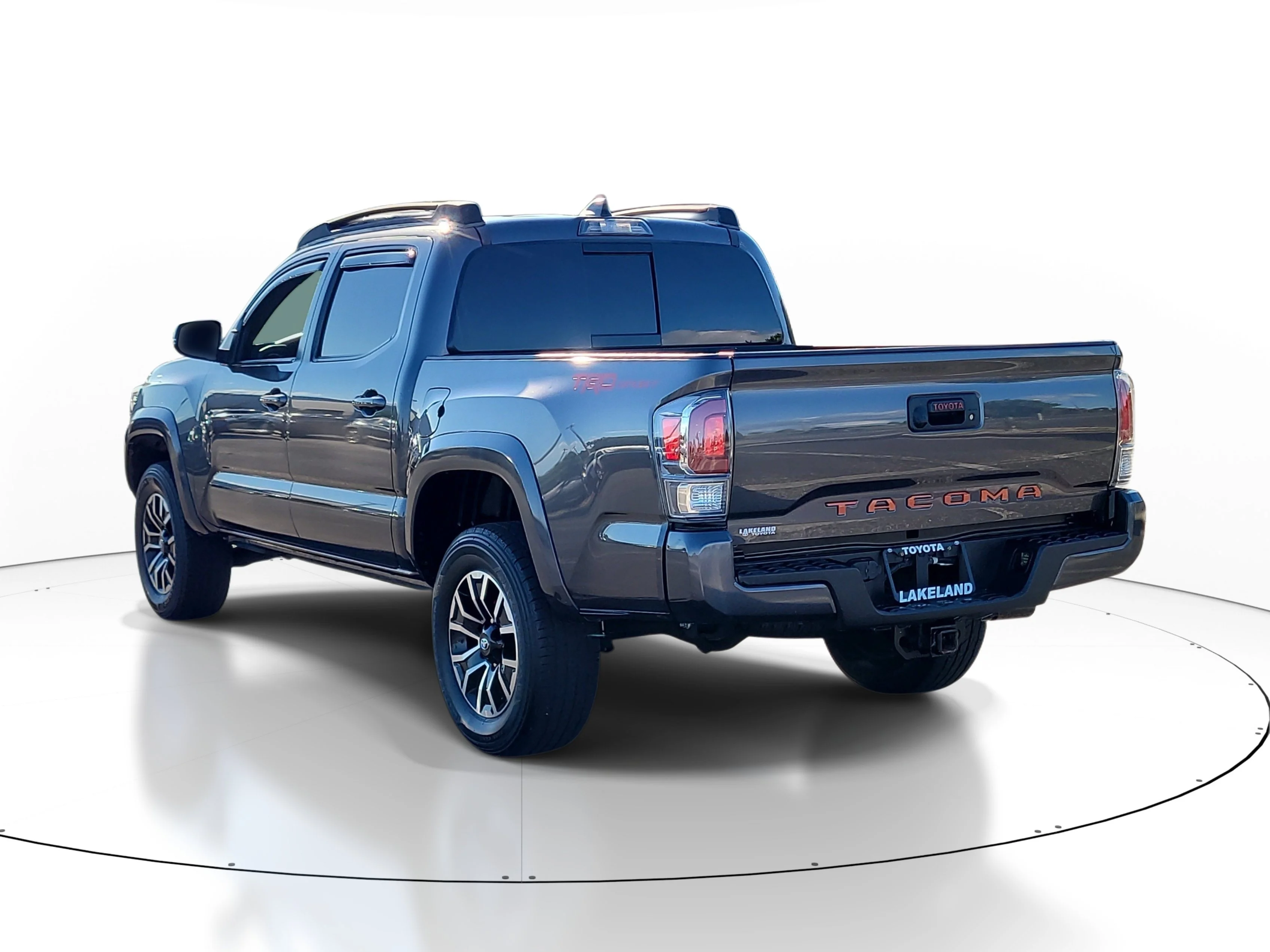 Used 2021 Magnetic Gray Metallic Toyota TRD Sport image 4