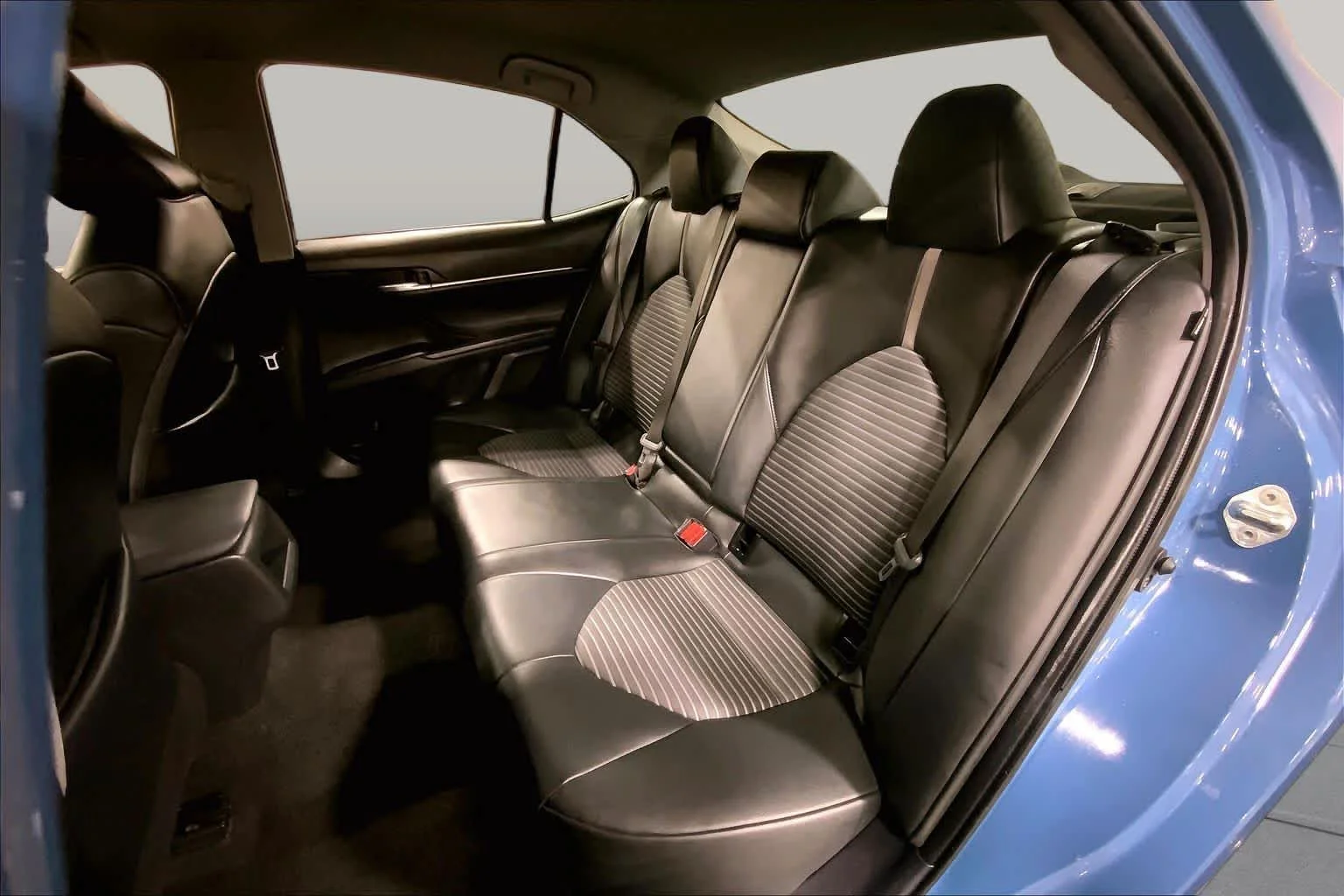 Used 2024 Cavalry Blue Toyota SE image 21