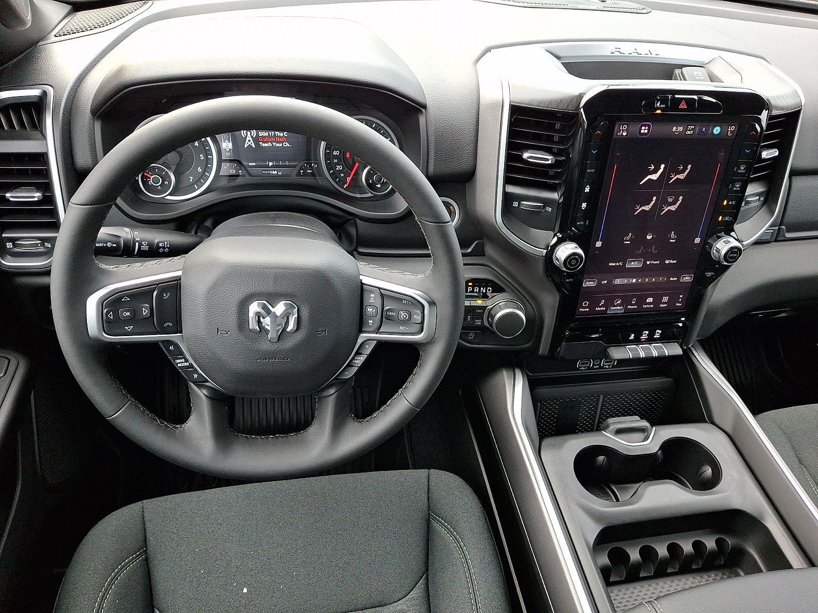 New 2026 Diamond Black Crystal Pearlcoat RAM Big Horn image 7
