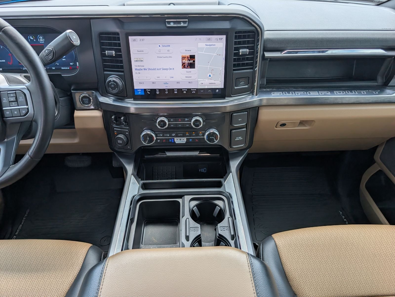 Used 2025 Race Red Ford Lariat image 7