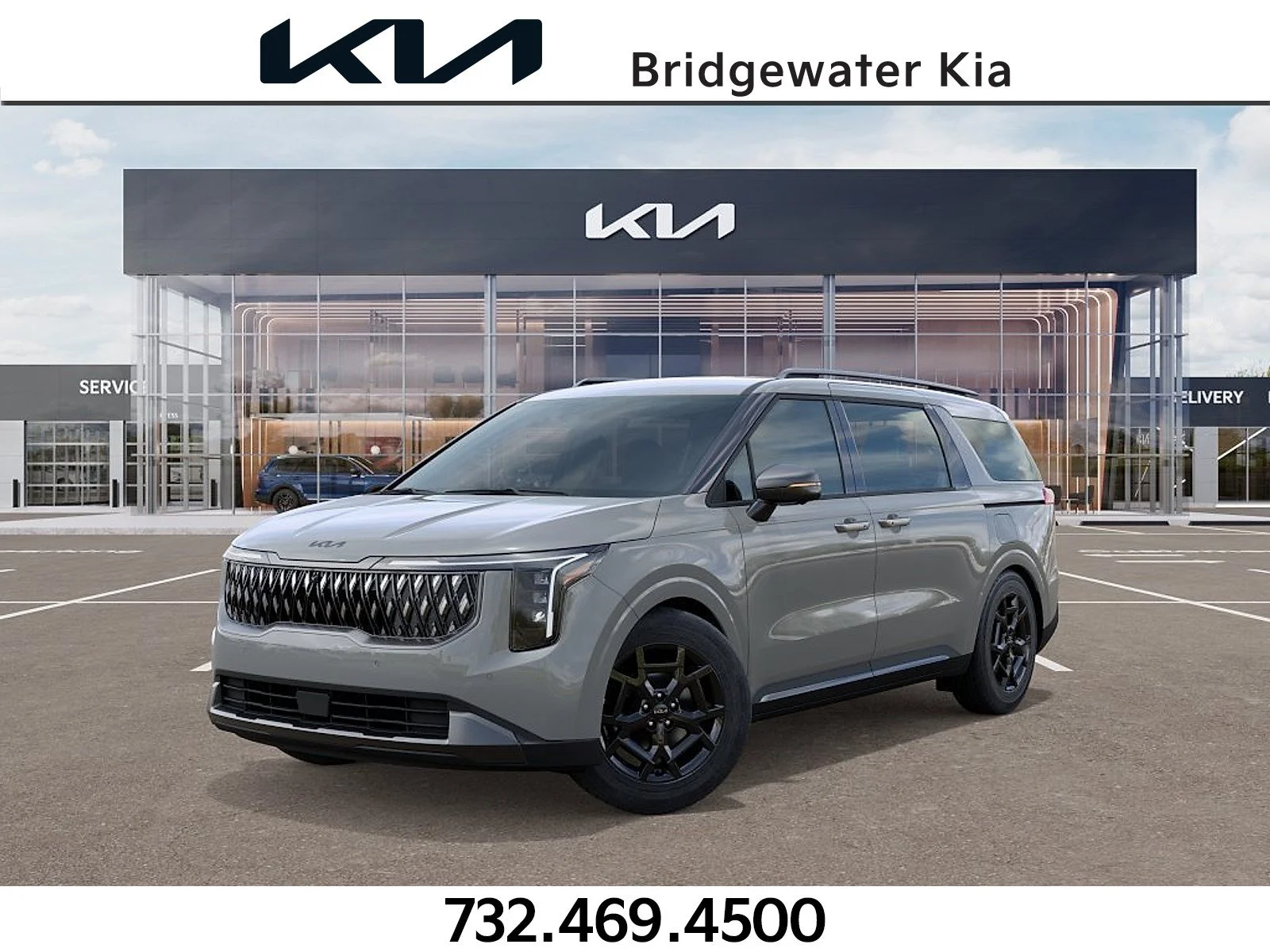 New 2027 Ceramic Silver Kia EX image 1