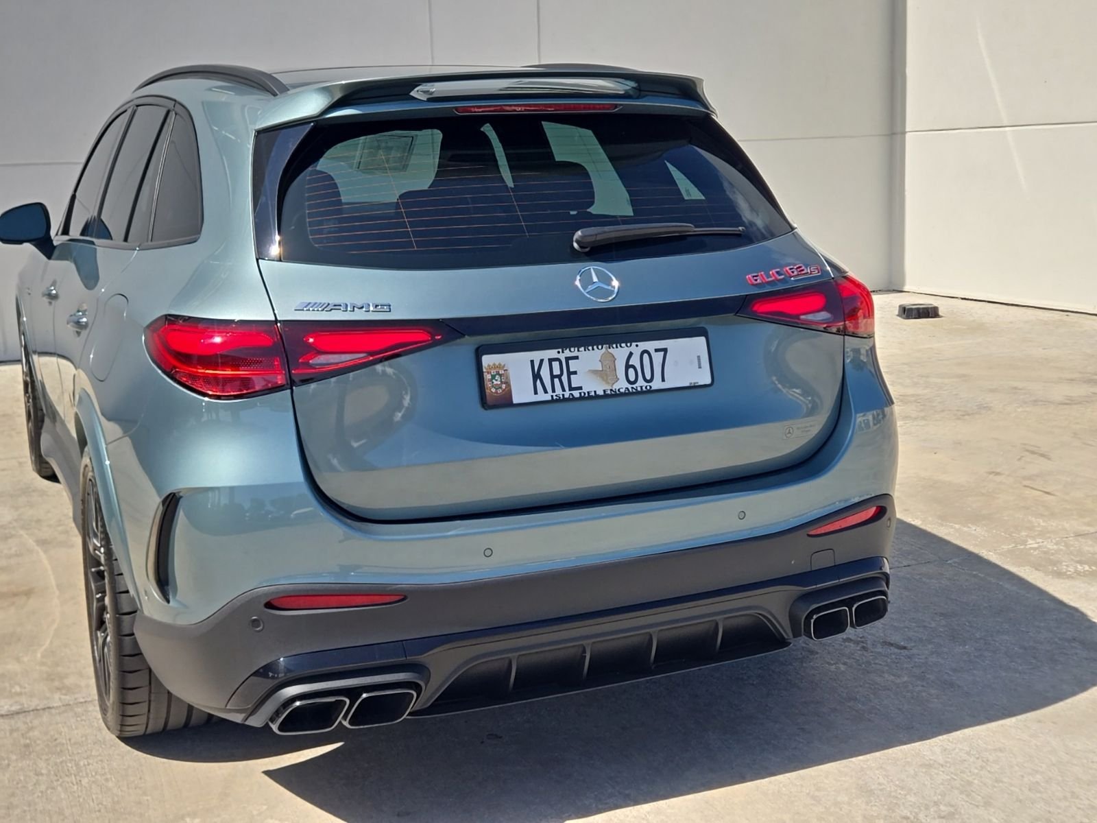 Certified Used 2025 Green Mercedes-Benz GLC 63 AMG® S E Performance image 4