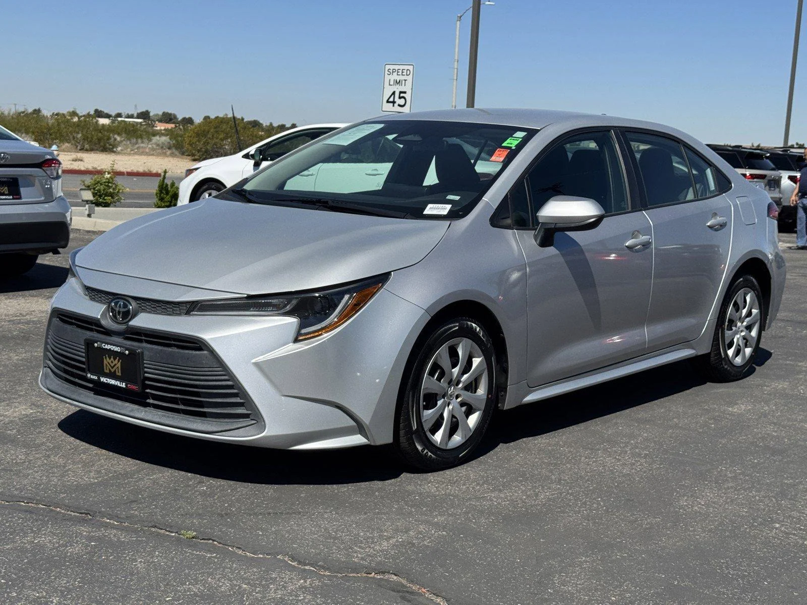 Used 2023 Classic Silver Me Toyota LE image 3