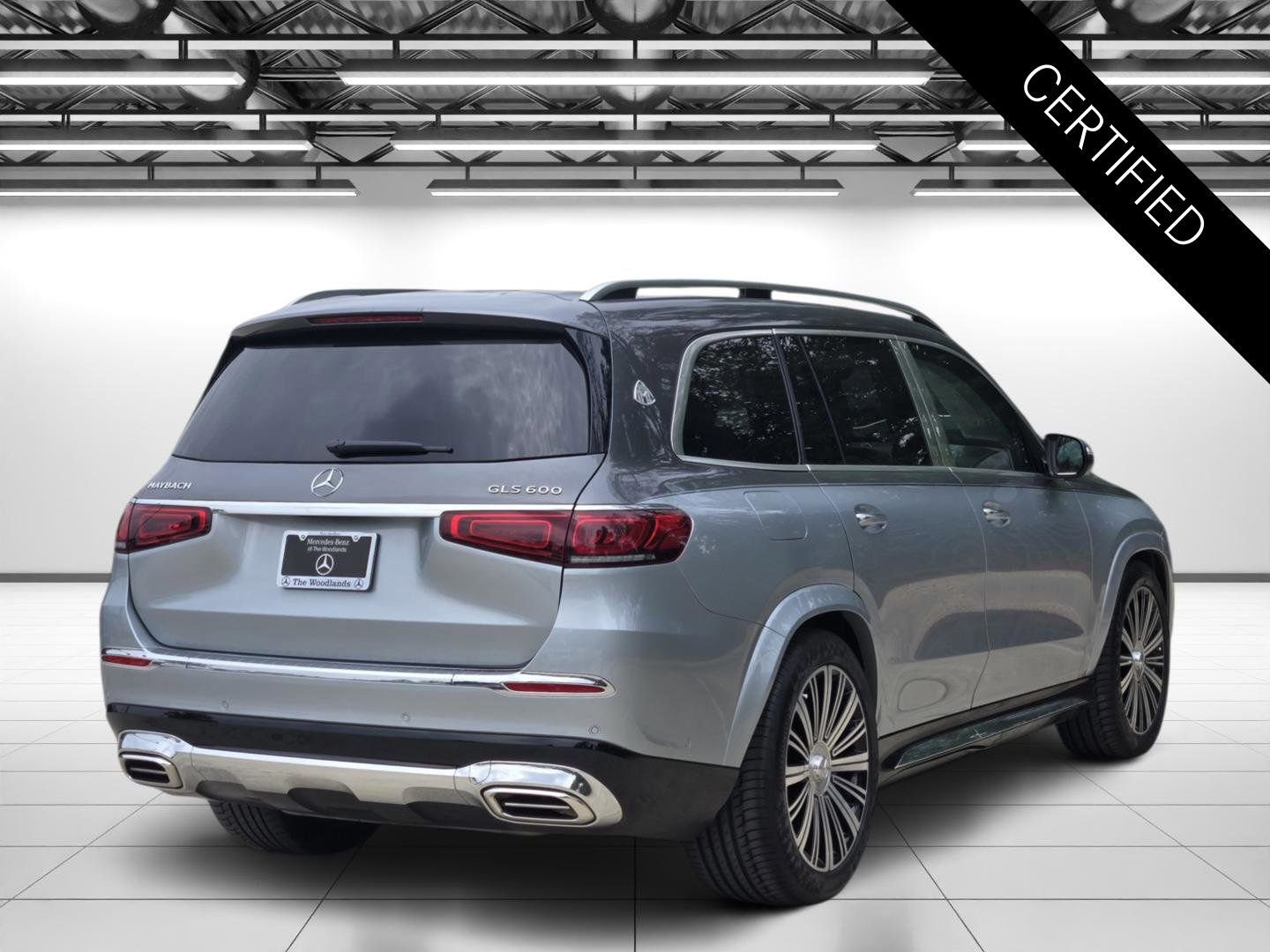 Certified Used 2023 Cirrus Silver/Selenite Gray Mercedes-Benz Maybach GLS 600 image 7