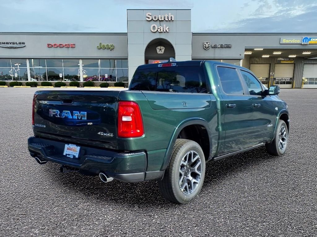 New 2026 Serrano-Green Metallic Exterior Paint RAM Laramie image 3