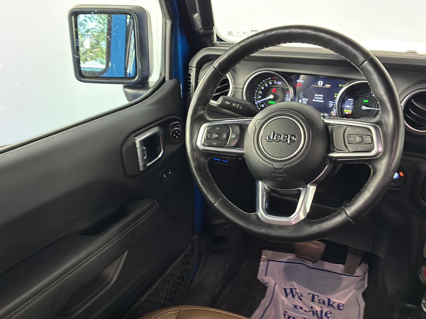 Used 2021 Hydro Blue Pearlcoat Jeep Unlimited Rubicon image 19