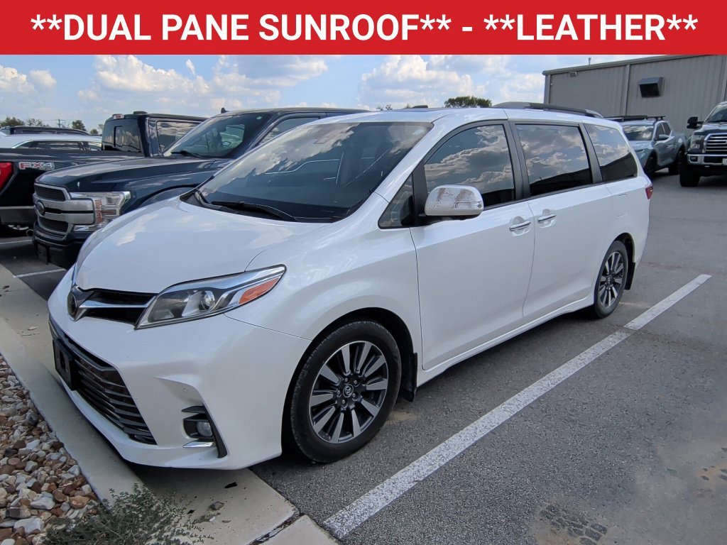 Used 2020 Blizzard Pearl Toyota Limited Premium image 3