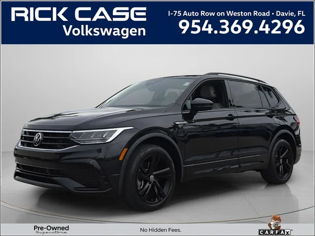 2023 Volkswagen Tiguan 2.0T SE R-Line Black