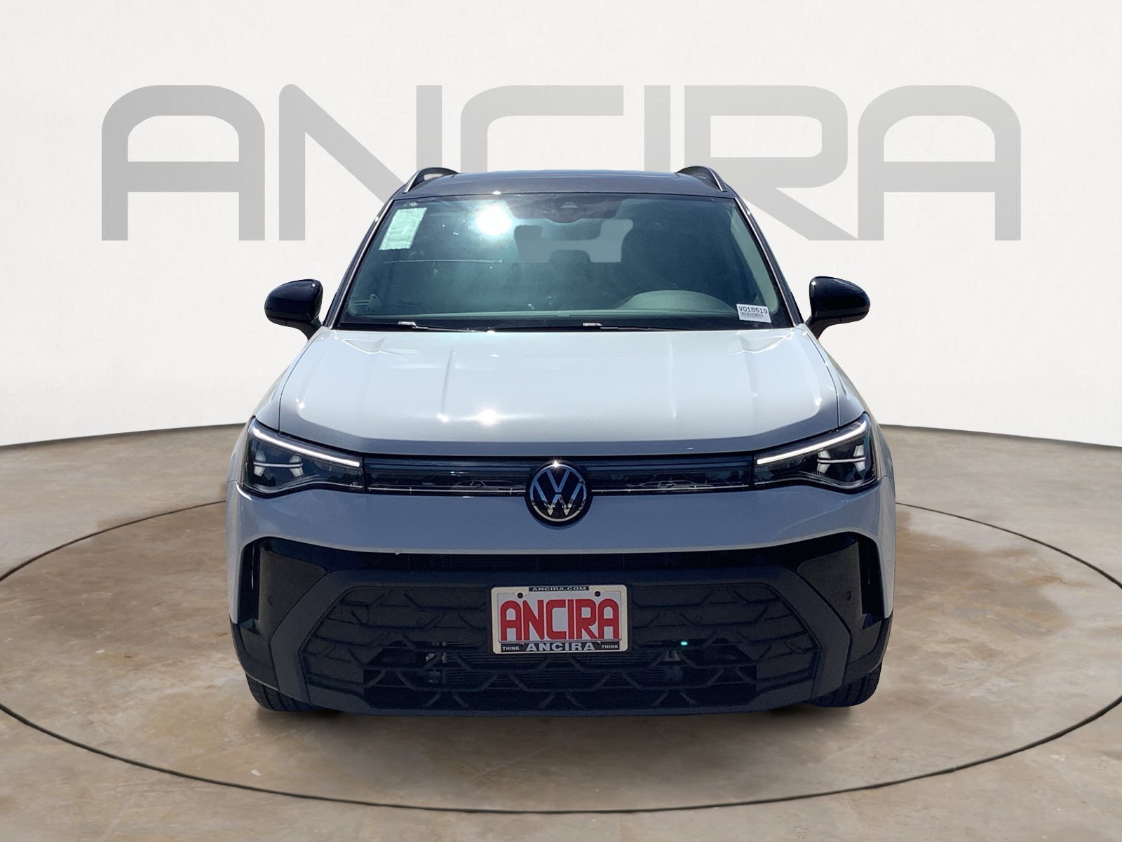 New 2026 Pure White w/Deep Black Roof Volkswagen SE Black image 3
