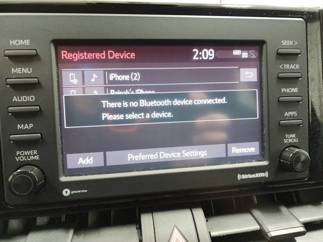 Used 2020 Midnight Black Metallic Toyota LE image 4