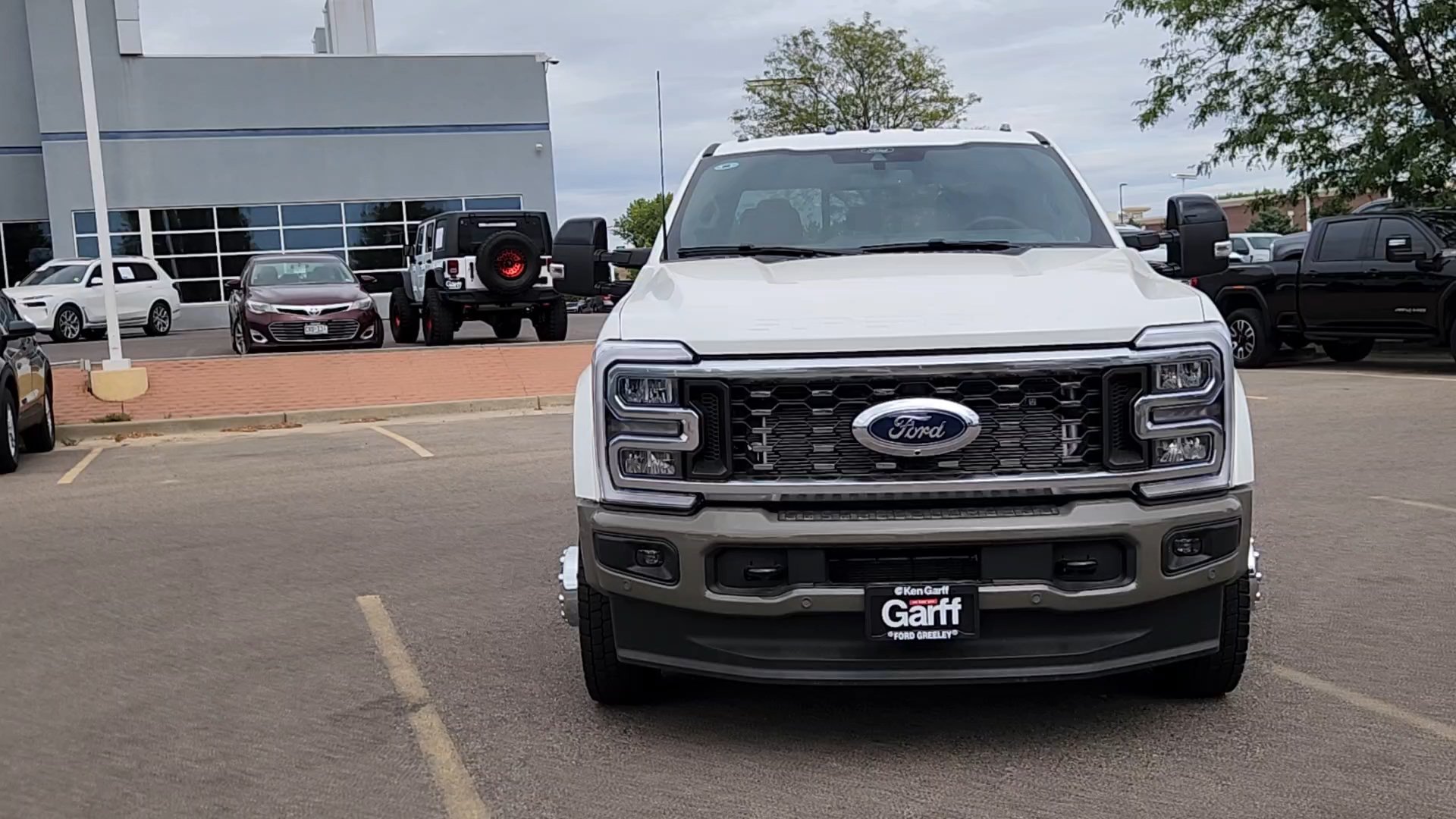 New 2026 Star White Metallic Tri-Coat Ford King Ranch image 5