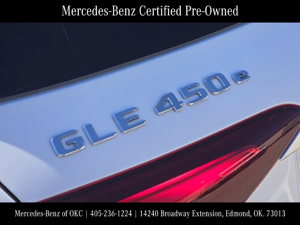 Certified Used 2025 Polar White Mercedes-Benz GLE 450e image 9