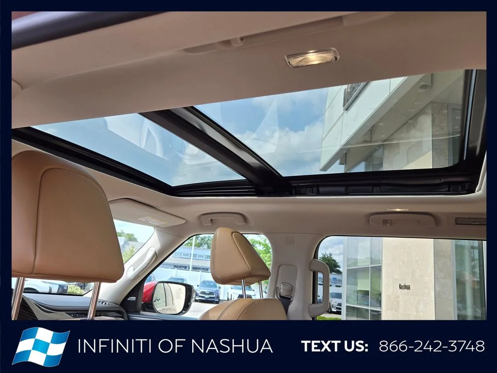 Certified Used 2025 Red INFINITI LUXE image 10