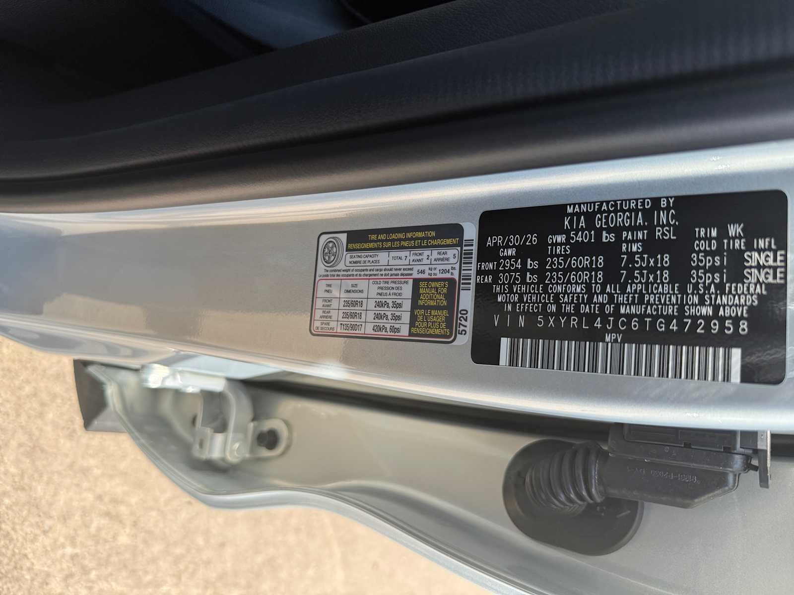 New 2026 Ivory Silver Kia S image 25